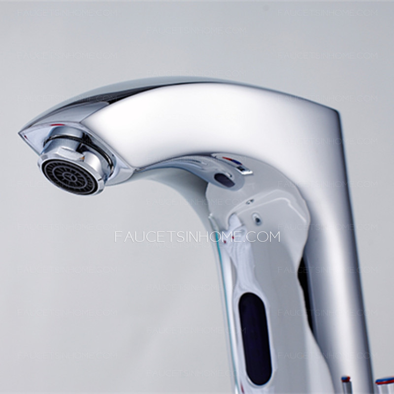 High End Automatic DC Power Cold And Hot Water Touchless Faucet