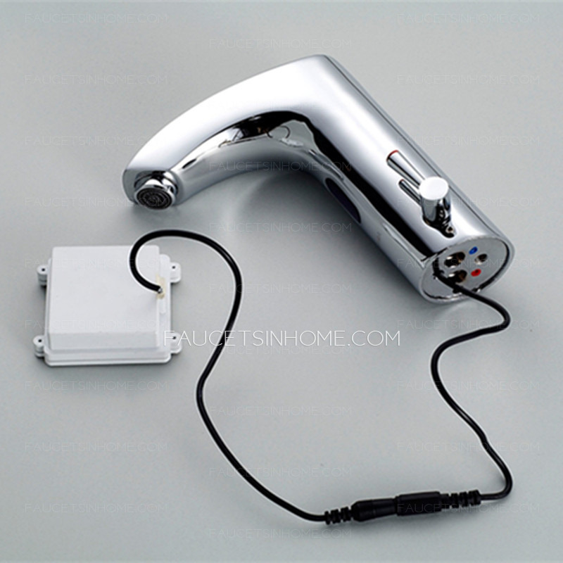 High End Automatic DC Power Cold And Hot Water Touchless Faucet