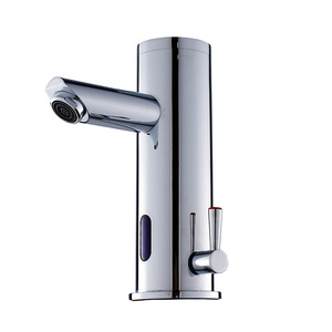 Simple Brass Single Handle One Hole Automatic Touchless Faucet