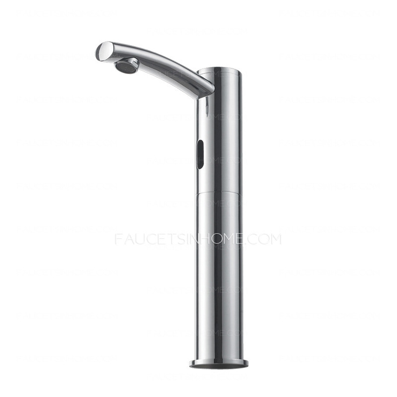 High End Vessel Cold Water Brass Automatic Touchless Faucet