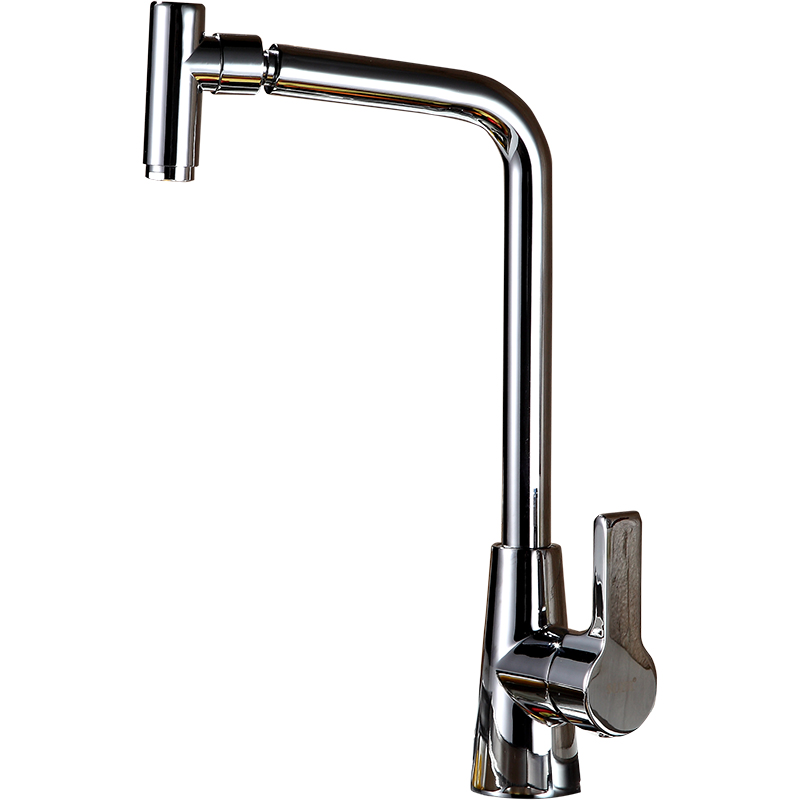 Best Rotatable Thick Brass Kitchen Sink Faucet 