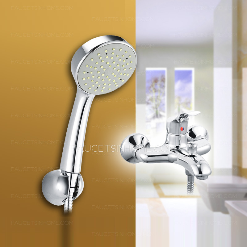 Simple Design Brass Bath And Shower Faucet