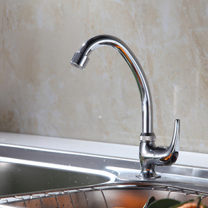 Discount Rotatable Kitchen Faucet For Cold Water Only