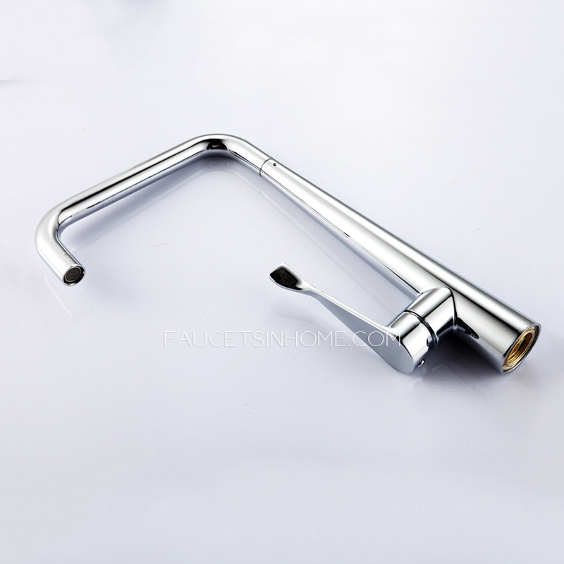 Best Brass Rotatable Kitchen Sink Faucet On Sale 