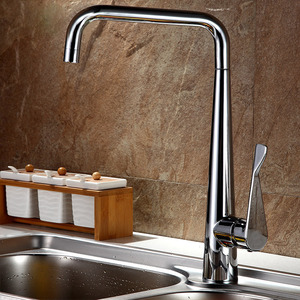 Best Brass Rotatable Kitchen Sink Faucet On Sale 
