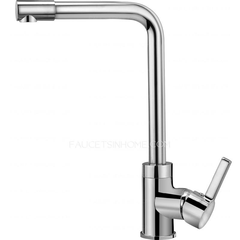 Top Kitchen Faucet Of One Hole Single Thick Handle 