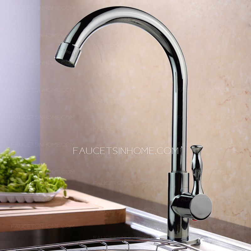 Discount Brass Rotatable Cold Water Kitchen Sink Faucet