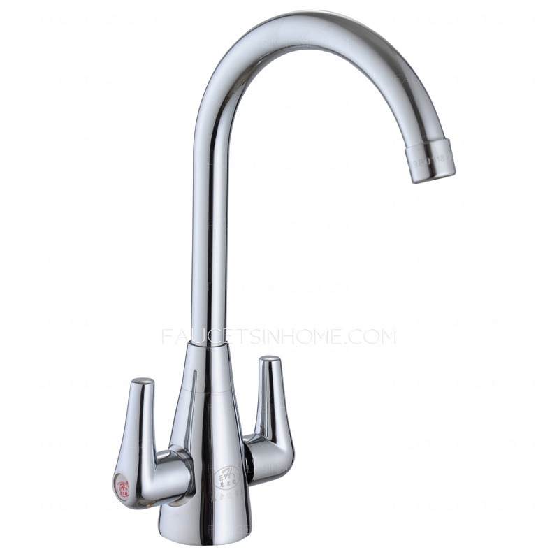 Best Rated Kitchen Faucet Of Two Holes Two Handles 