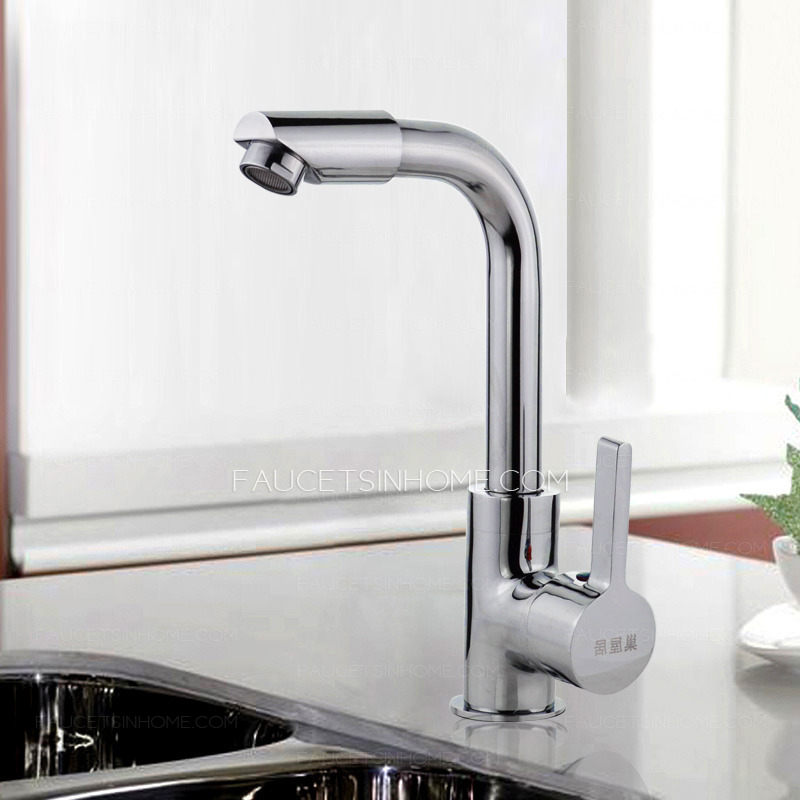 Discount 360 Degree Rotatable Copper Kitchen Sink Faucet