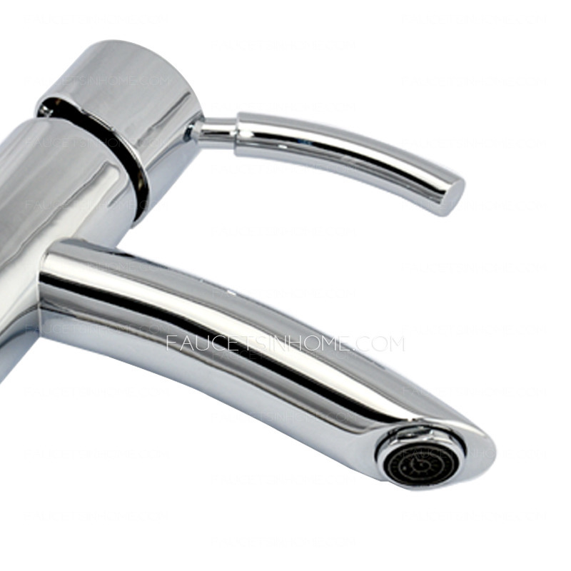 Professional Brass One Hole Single Handle Bathroom Faucet