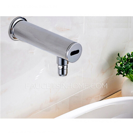 Cool Wall Mounted Cold Water DC Power Touchless Faucet