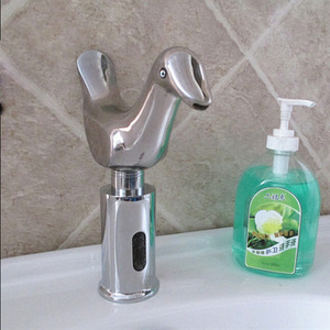 Cute Thermostatic Brass Medical Automatic Touchless Sink Faucet