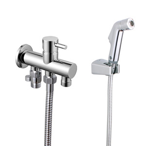Professional Brass Soft Wall Mounted Water Bidet Faucet