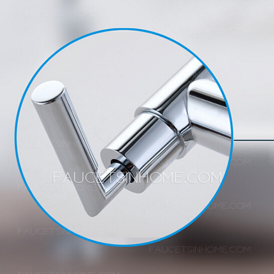 Freestanding Brass Bathtub Faucet With Hand Held Shower