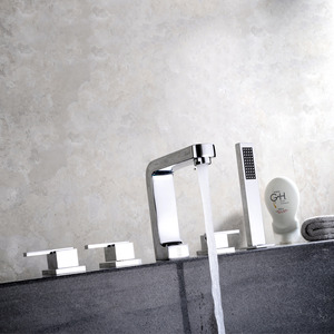 Top Rated Brass Sidespray Roman Bathtub Faucet 