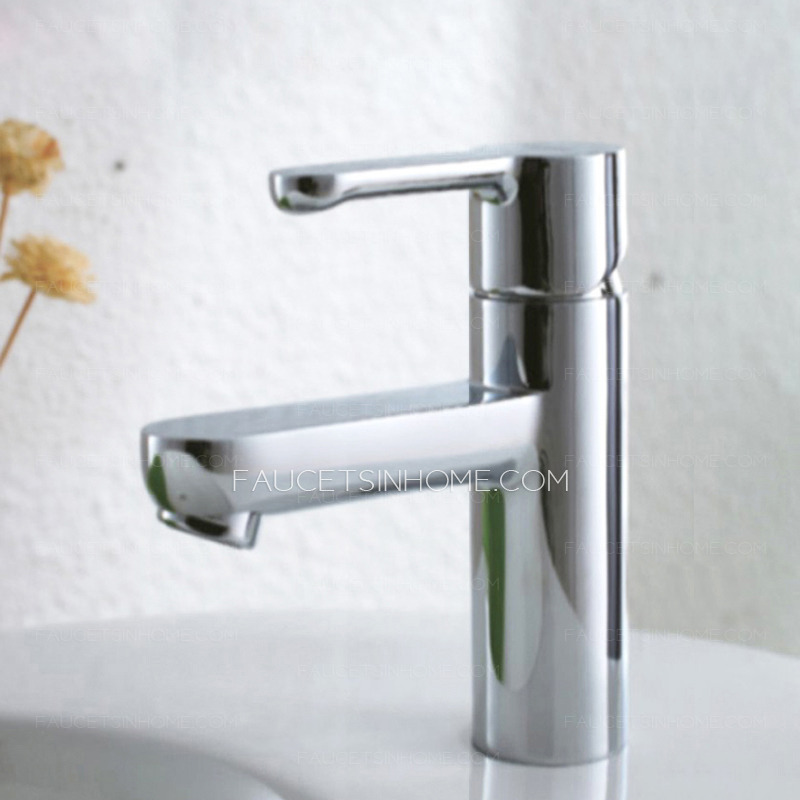 Modern Pb Free Brass Deck Mounted Bathroom Sink Faucet