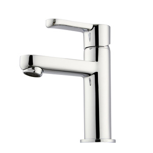 Modern Pb Free Brass Deck Mounted Bathroom Sink Faucet