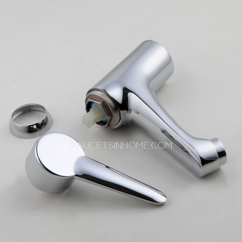 Discount Brass Filtering One Hole Single Handle Bathroom Faucet