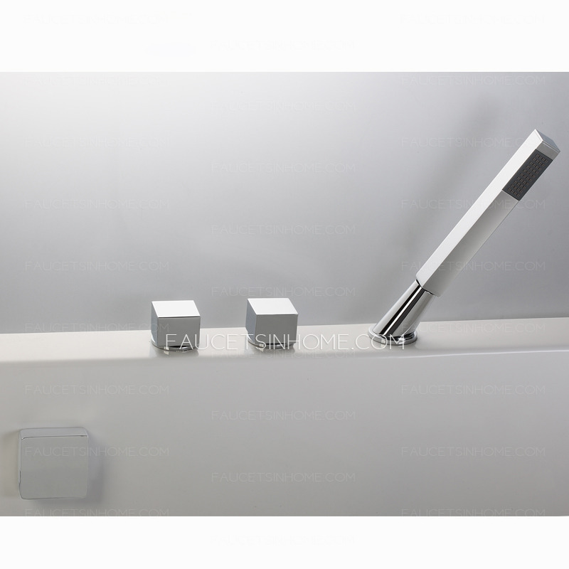Cool Thermostatic Waterfall Single Handle Bathtub Shower Faucet