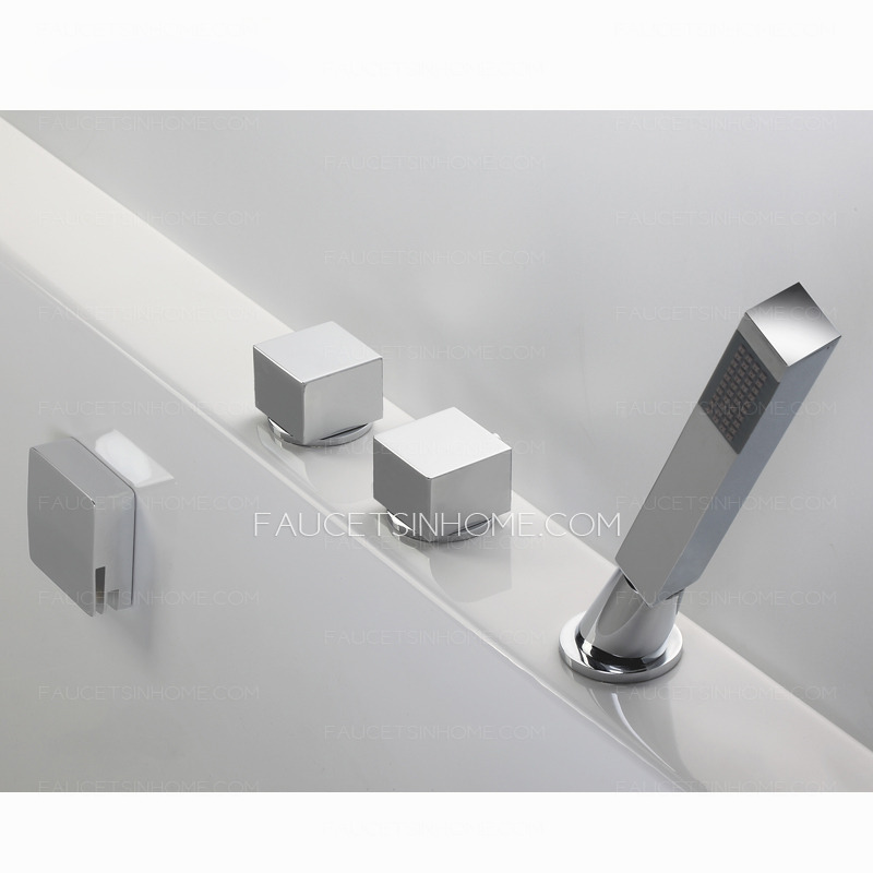 Cool Thermostatic Waterfall Single Handle Bathtub Shower Faucet