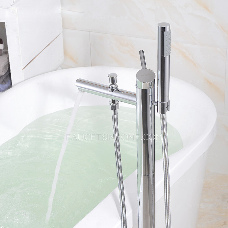 Modern Freestanding Single Handle Bathtub Shower Faucet
