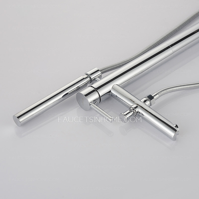 Modern Freestanding Single Handle Bathtub Shower Faucet