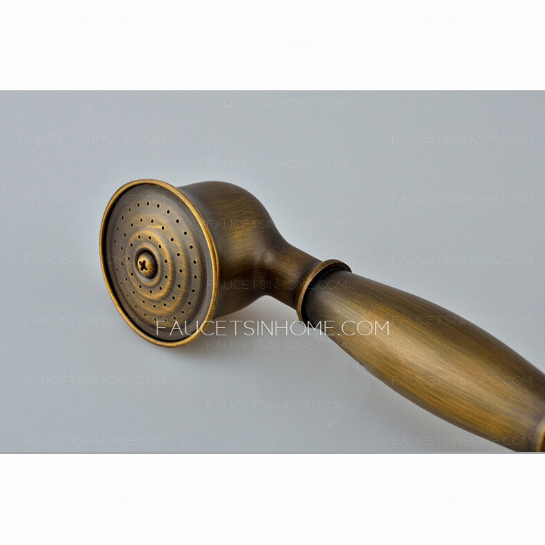 Antique Five Hole Roman Bathtub Shower Faucet 