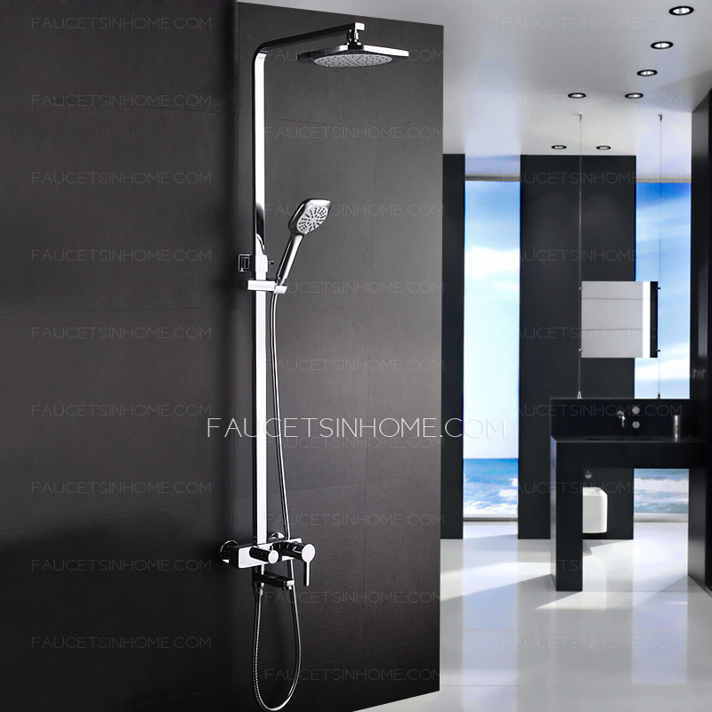 Modern Designed Outdoor Exposed Shower Faucet System FTSIH150414092711 1