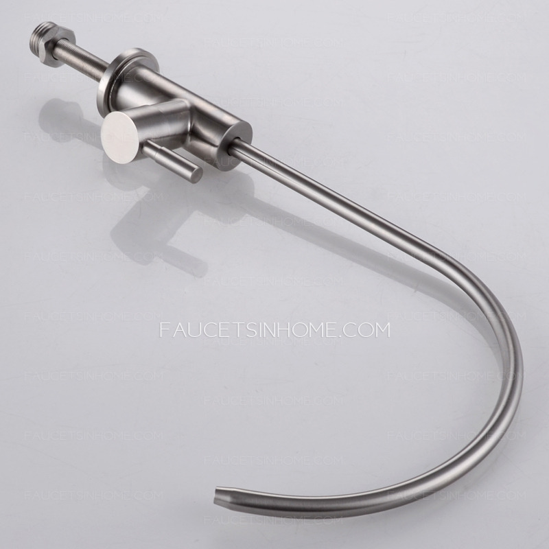 Fashion Tall Bent Stainless Steel Kitchen Sink Faucet
