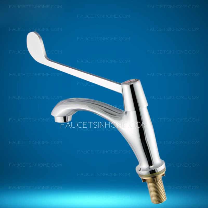 Discount Heightening Handle Medical Bathroom Sink Faucet