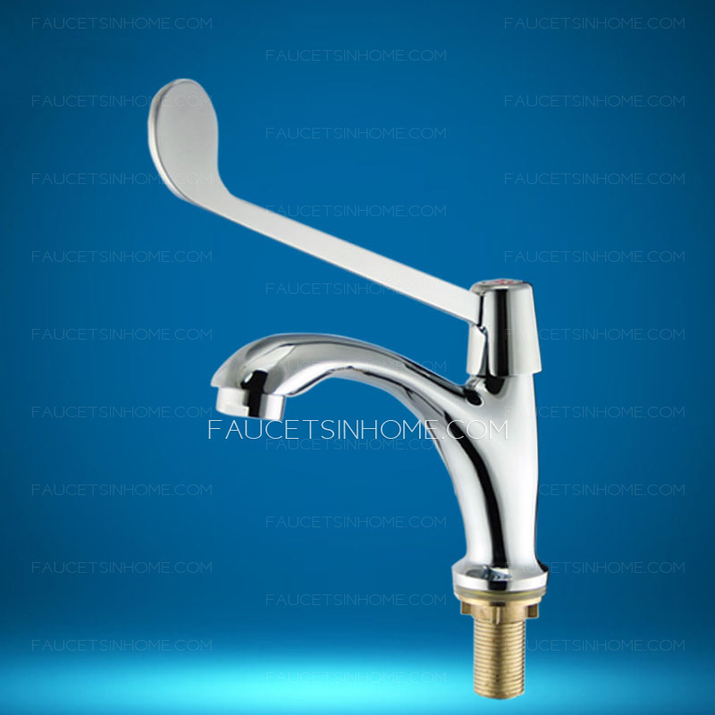 Discount Heightening Handle Medical Bathroom Sink Faucet