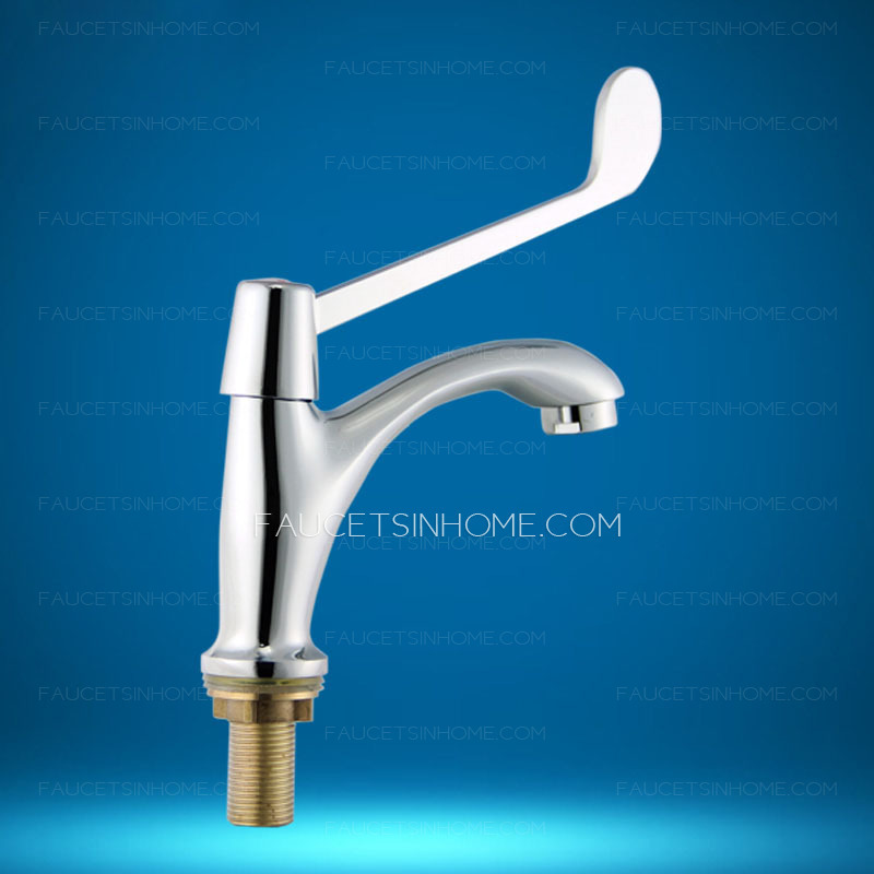 Discount Heightening Handle Medical Bathroom Sink Faucet