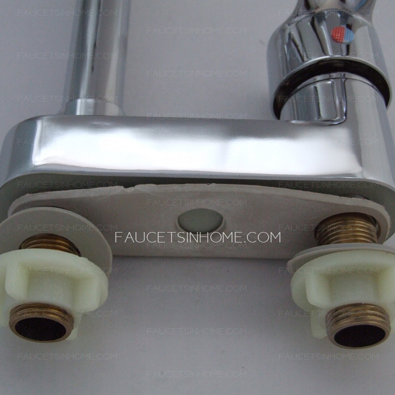 Old Two Holes Center Set Bathroom Sink Faucet