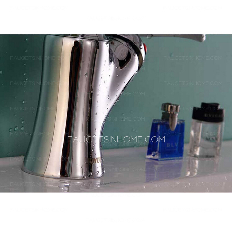 Discount One Hole Rotatable Sink Faucet For Bathroom