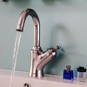 Discount One Hole Rotatable Sink Faucet For Bathroom
