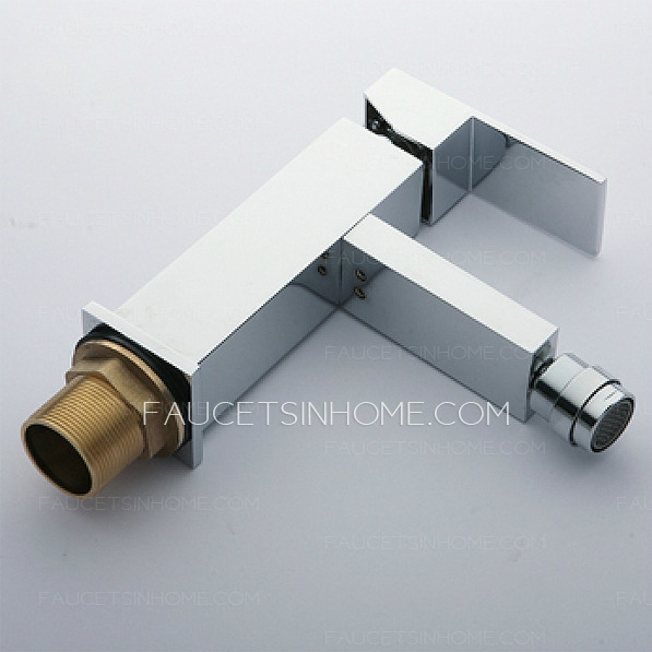 Discount Rotatable Square Shaped Cold And Hot Bidet Faucet 