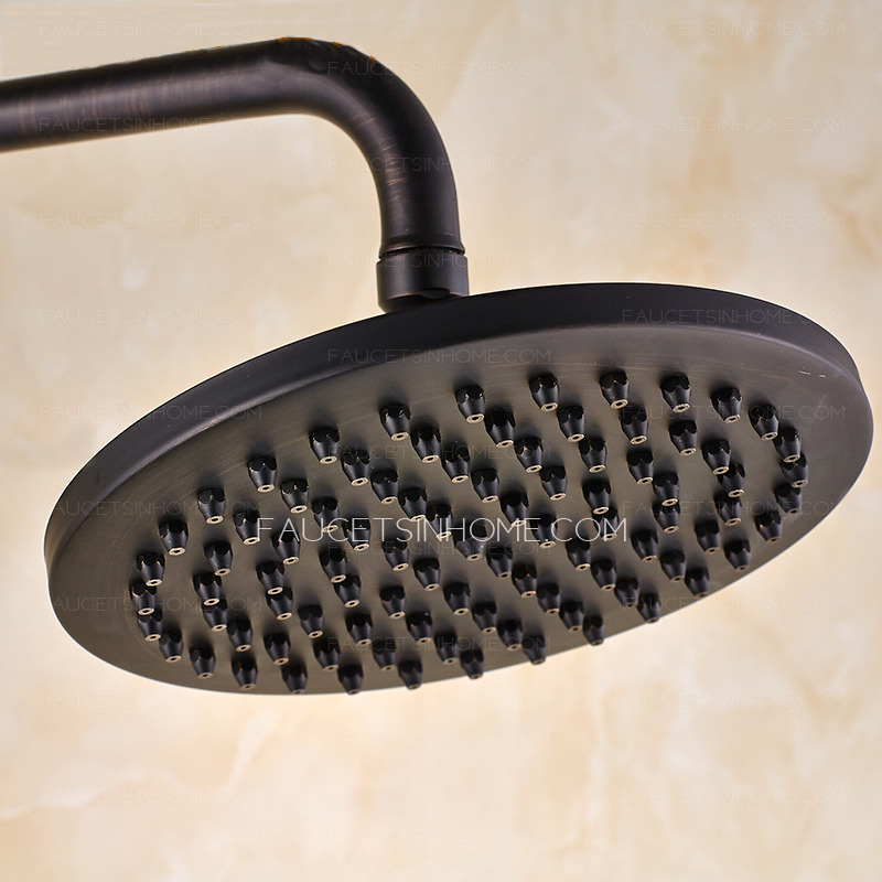 Antique Black Oil Rubbed Bronze Shower Faucet System
