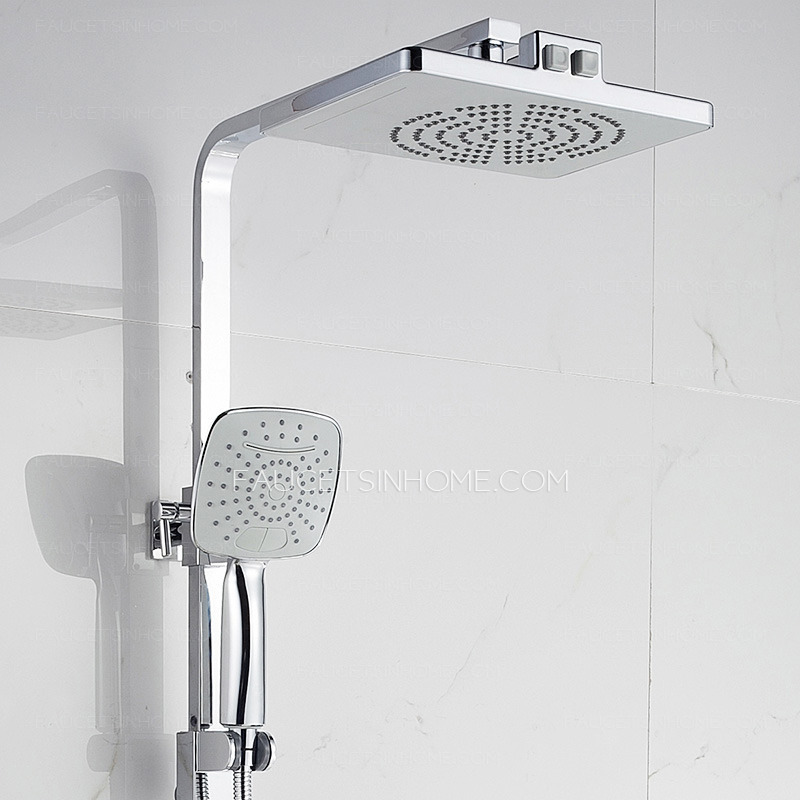 High End Waterfall Pressurized Outside Shower Faucet