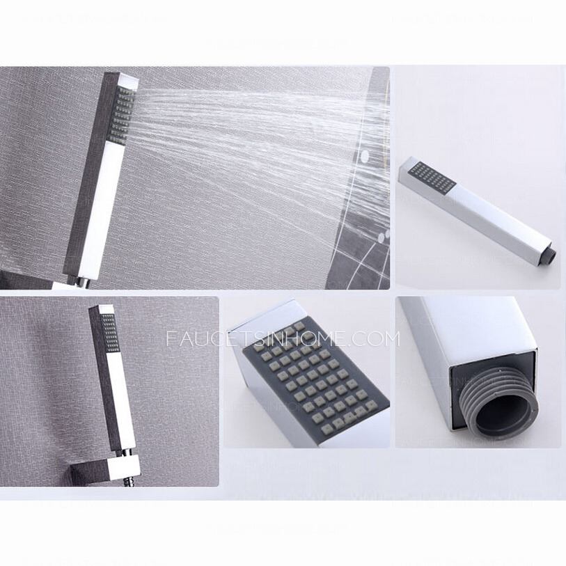 Modern Rain Water Concealed Wall Mount Shower Faucet System