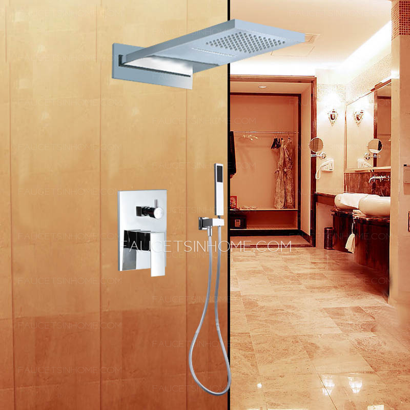 High End Concealed Wall Mount Shower Screen System