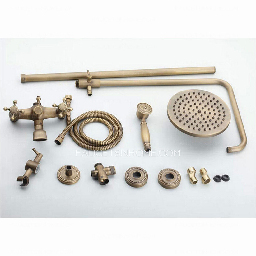 Vitage Antique Copper Phone Hand Shower System