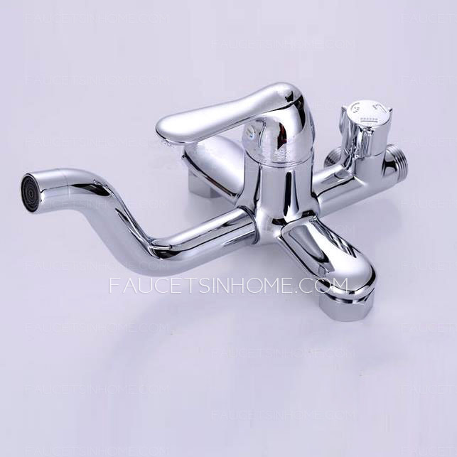 Vintage Trumpet Shaped Top Shower Faucet Outdoor