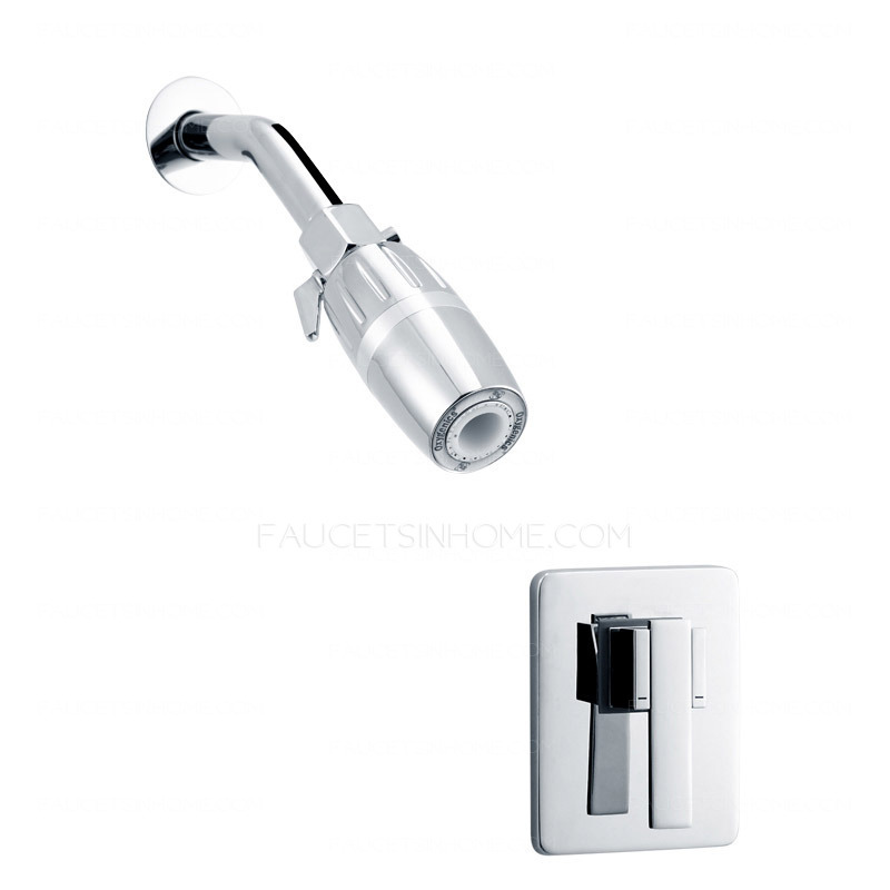 Discount Square Shape Spout Shower Faucet For Concealed Mount