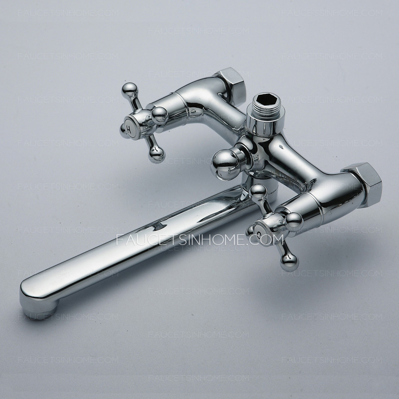 Cheap Wall Mounted Long Spout Old Bathtub Faucet 