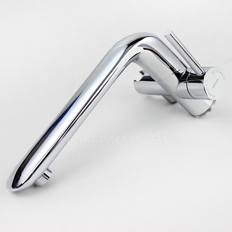 Luxury Silver Chrome Hand Shower Freestanding Bathtub Faucet 