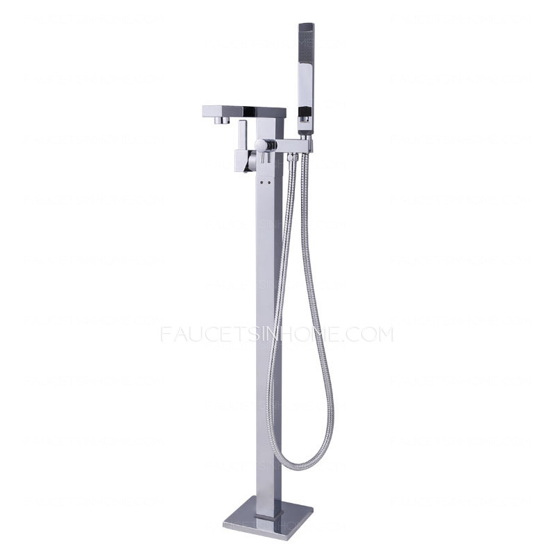 Fashion Seven Shaped Freestanding Bathtub Shower Faucet