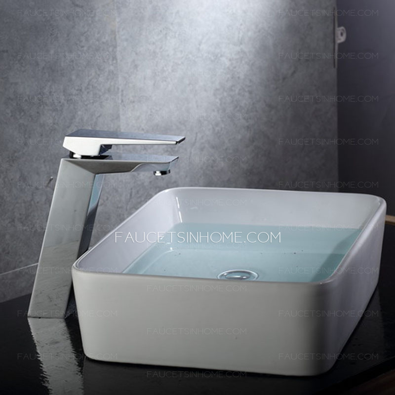 Modern Sloped Olecranon style Cool Bathroom Sink Faucet