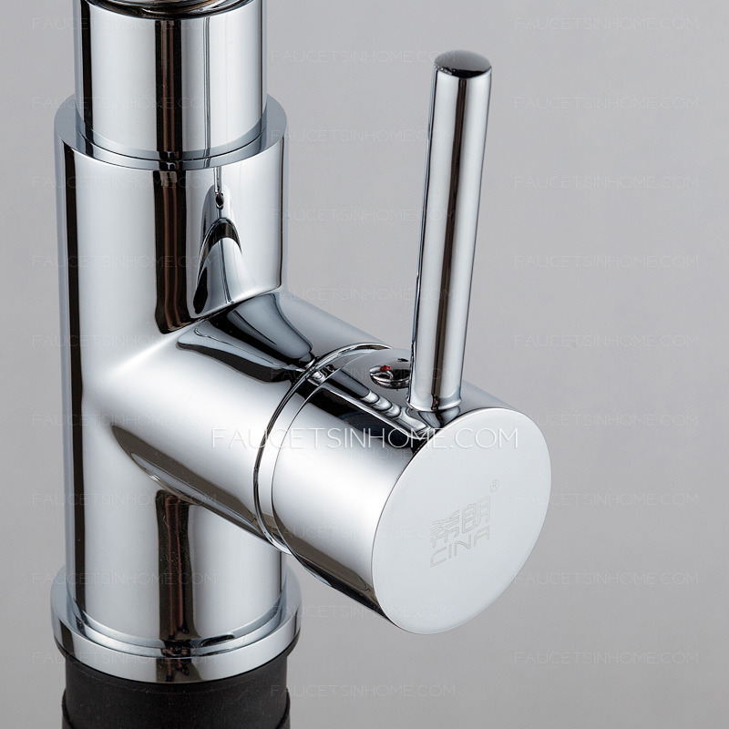 Modern Spring Pullout Spray Commercial Kitchen Faucets