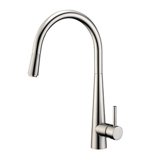 Top Pullout Spray Brushed Professional Kitchen Faucet 