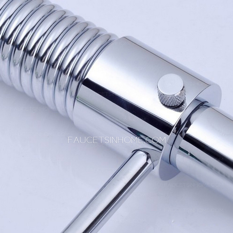 Designed Pullout Spring Kitchen Faucet With Spray Gun